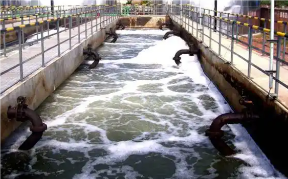 （污水外排消泡剂应用场景） 